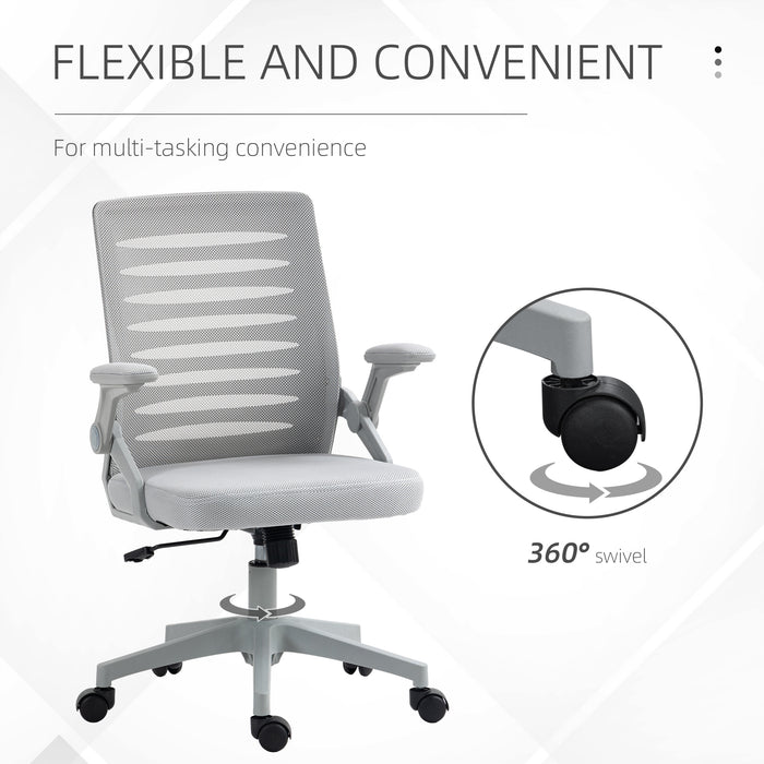 Mesh Office Chair, Swivel Task Computer Chair for Home with Lumbar Support