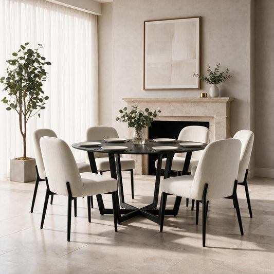 Valenza Dining Chair – Light Taupe