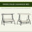 3 Seater Canopy Swing Chair Porch Hammock Bed Rocking Bench Cream White