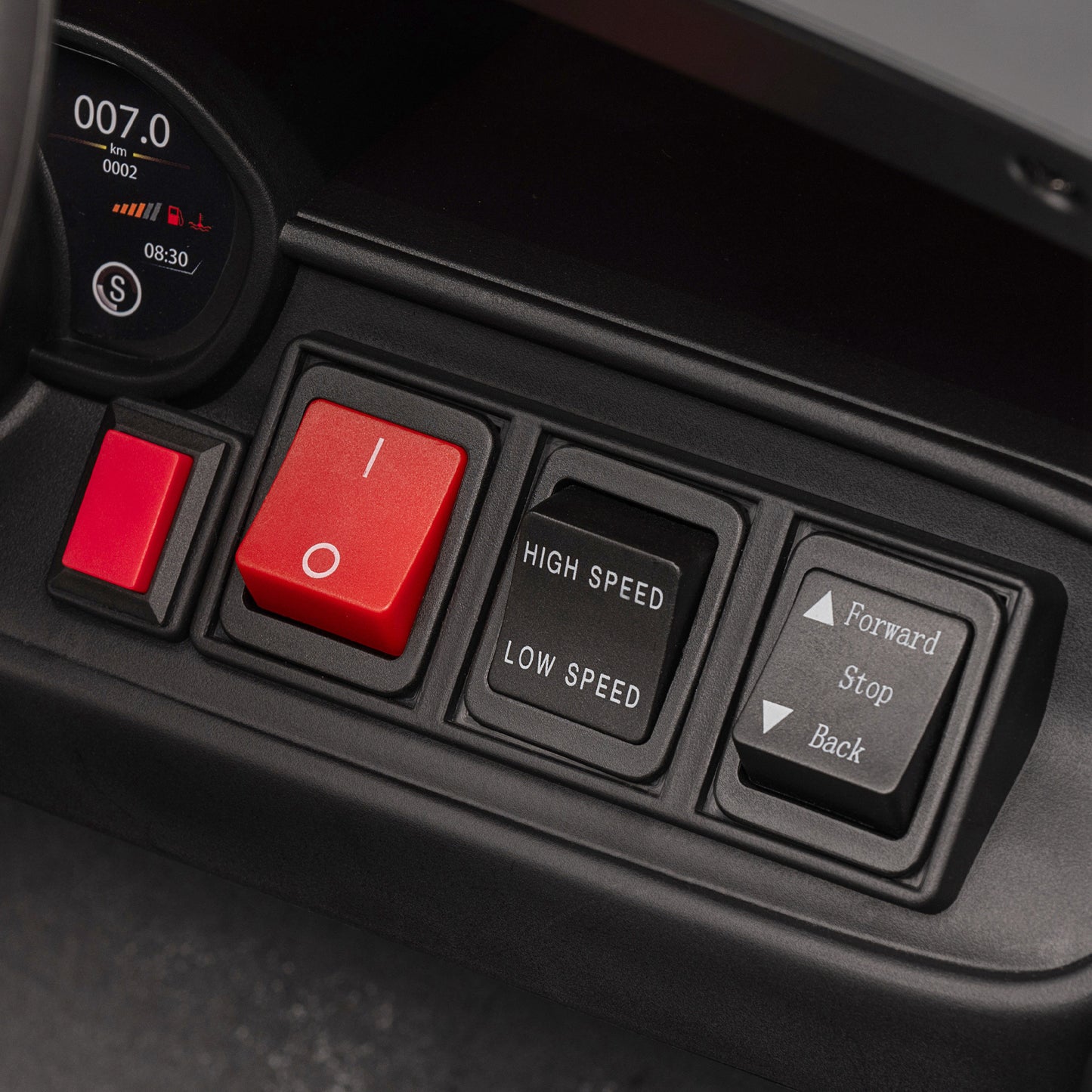 Kids Electric Ride on Police Car with Remote Control, Music, Horn, Siren Flashing Lights for 3-5 Years Old, Multicolour