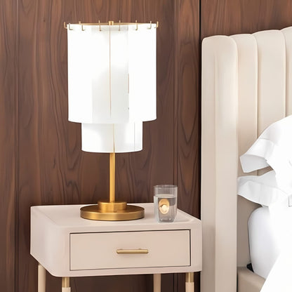 Veil Brass Table Light