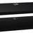 Wall Mounted Media Console, Floating TV Stand Component Shelf, Black