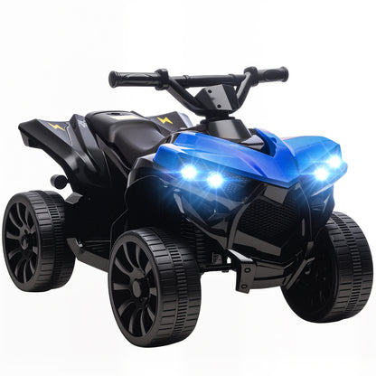 6V Kids ATV, Battery Powered Ride on Car for Ages 18-56 M, Blue