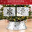 66cm Christmas Tree Collar with Hollow Snowflake Patterns Silver