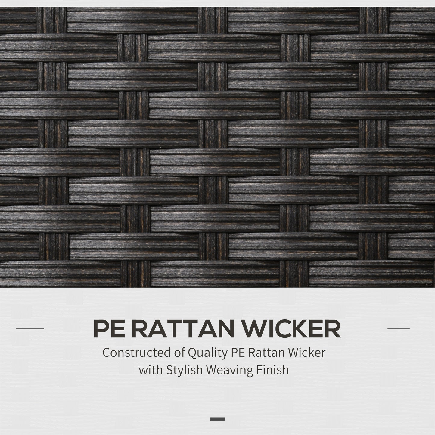 Rattan Corner Sofa, Rattan Garden Furniture Wood Grain Plastic Table