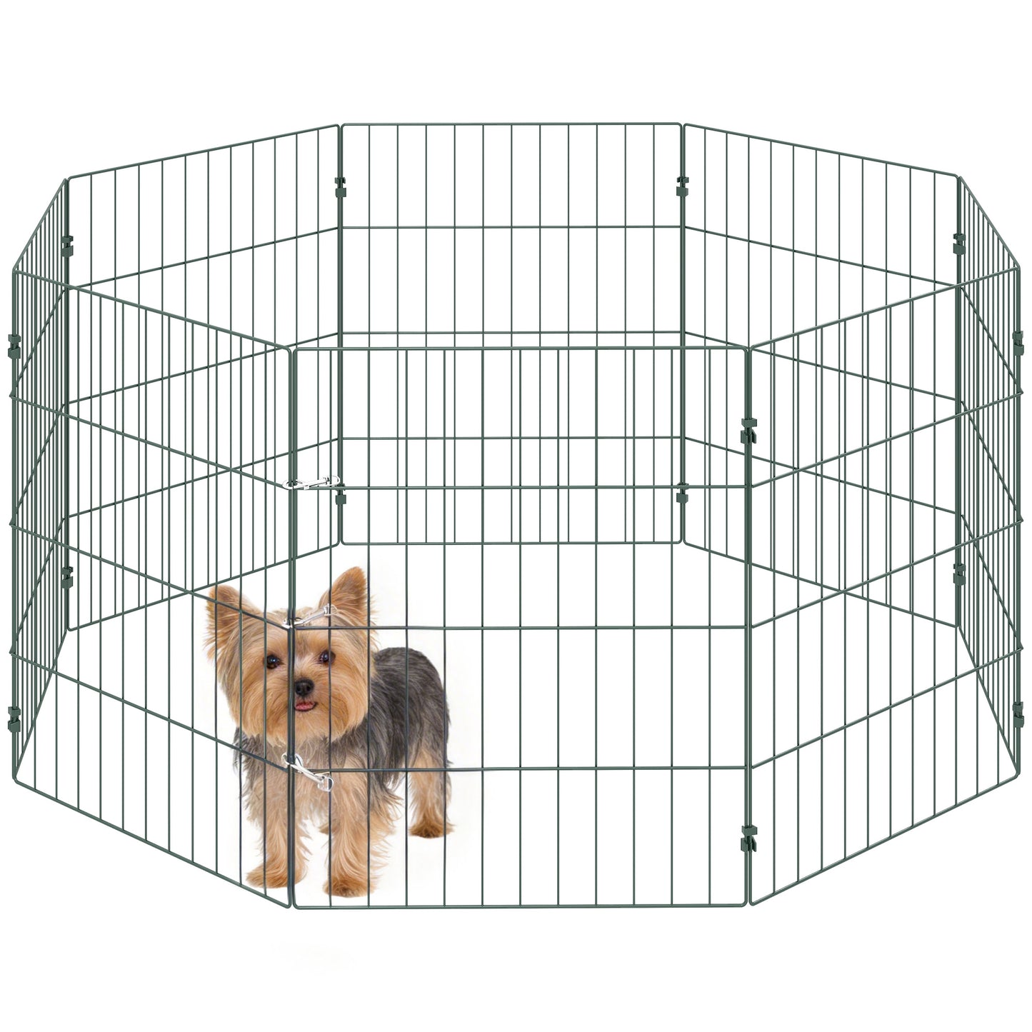 8 Panel Pet Pen, Dog Playpen for Puppies, 60 cm Height