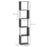 5-Tier Bookshelf Freestanding Bookcase Storage Shelves, White