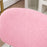 Fluffy Home Office Chair with Adjustable Height, Armless, Pink