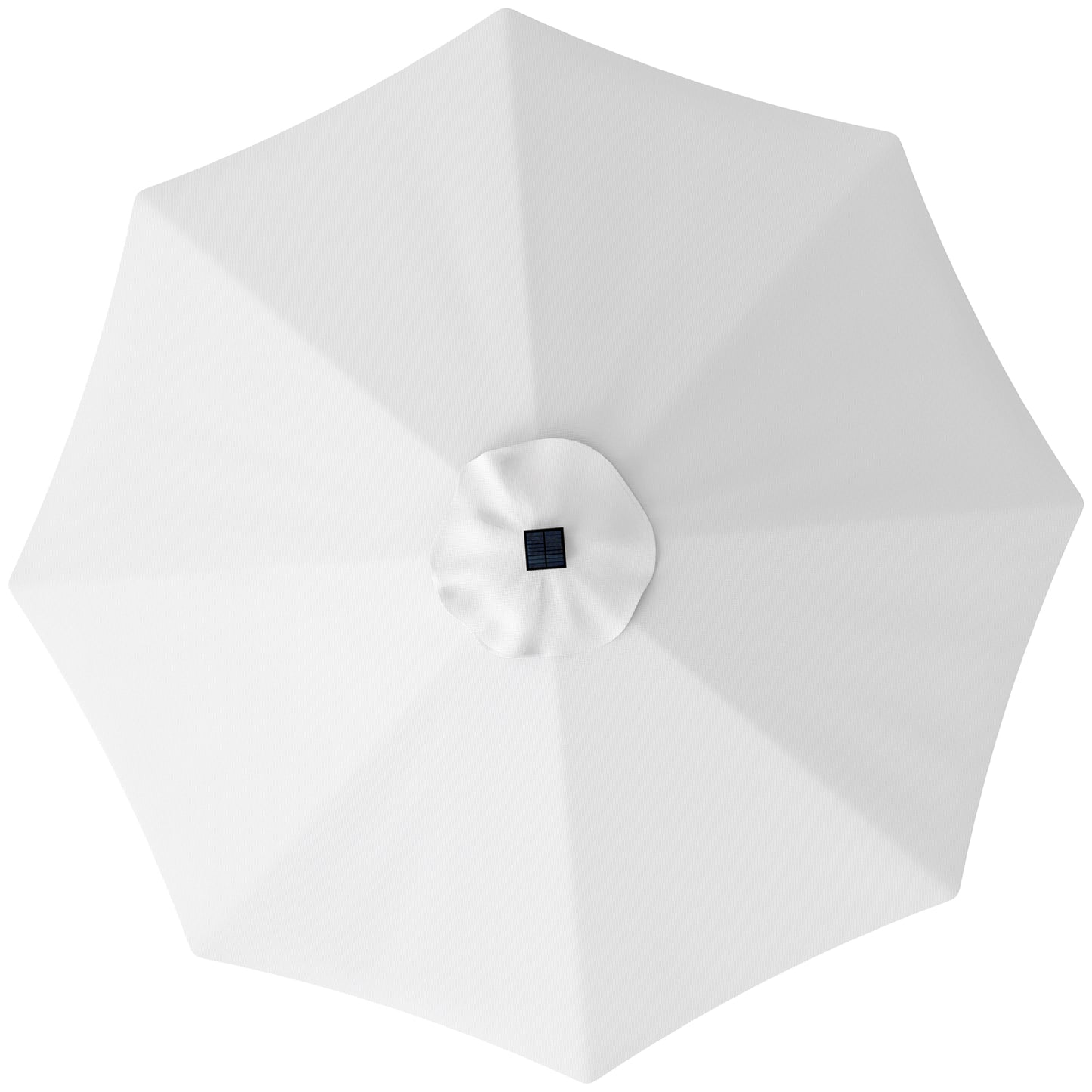 UPF 50+ Replacement Parasol Canopy Parasol Cover Replacement, Cream