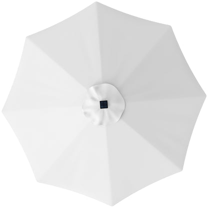 UPF 50+ Replacement Parasol Canopy Parasol Cover Replacement, Cream