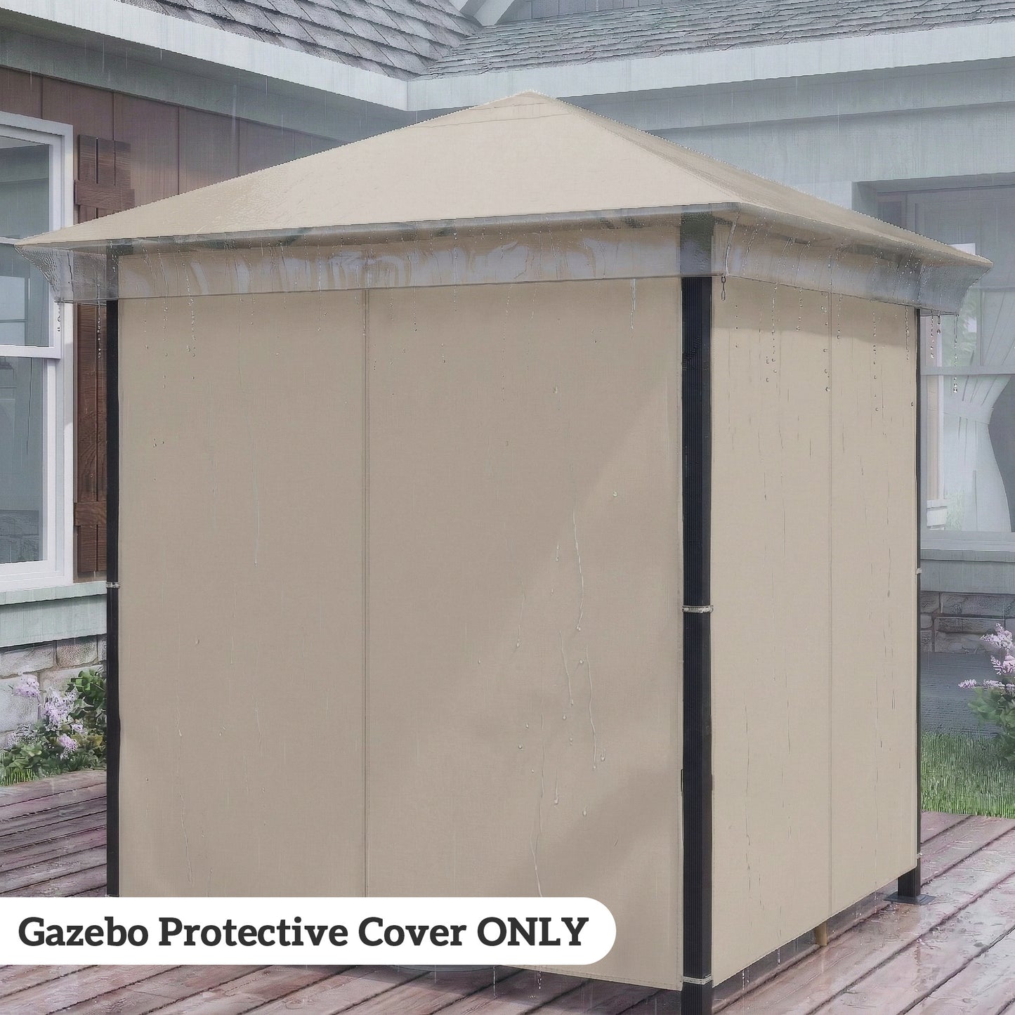 2 x 2 (m) Gazebo Protective Cover, Waterproof Cover