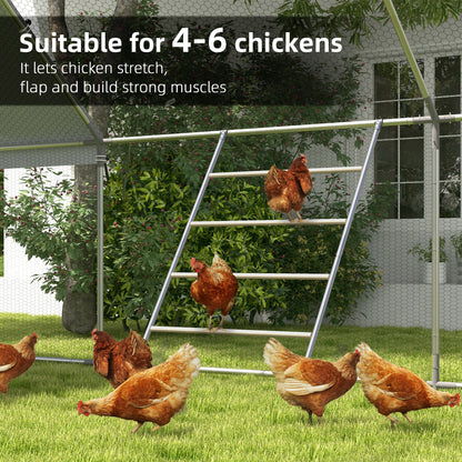 Chicken Perch for Coop, Jungle Gym Roosting Bar for Backyard Farm