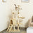 Cat Tree House, 131H cm-Beige