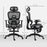 Ergonomic Office Chair Swivel Computer Chair with 3D Armrest Black