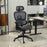 Ergonomic Office Chair Swivel Computer Chair with 3D Armrest Black