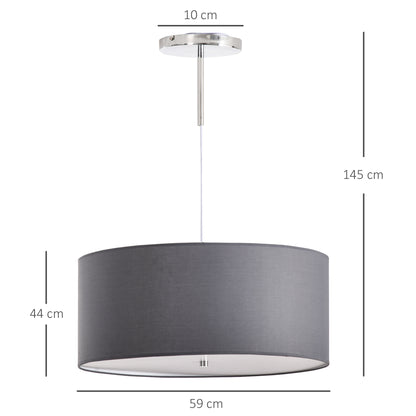 LED Chandelier with Metal Base Three Lighting Modes for Home Office