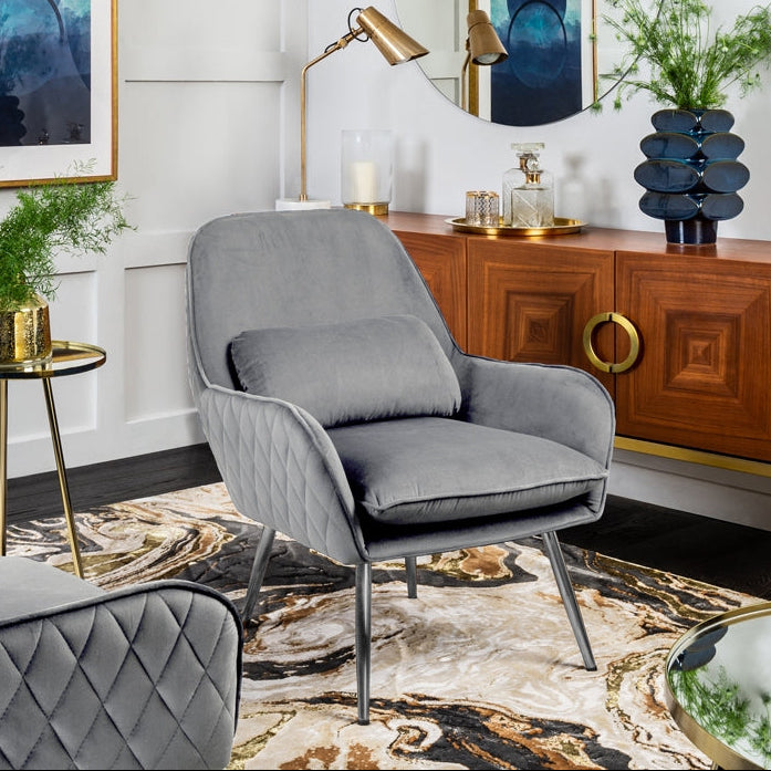 Watson Lounge Chair - Dove Grey