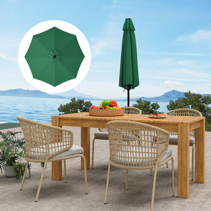 UPF 50+ Replacement Parasol Canopy Parasol Cover Replacement, Green