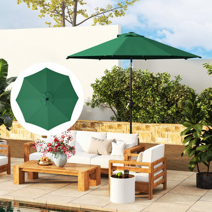 UPF 50+ Replacement Parasol Canopy Parasol Cover Replacement, Green