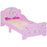 MDF Kids Castle Design Kids Single Bed Pink