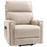 Lift Chair, Electric Riser and Recliner Chair with Vibration Massage, Heat, Cup Holders, Side Pockets, Beige