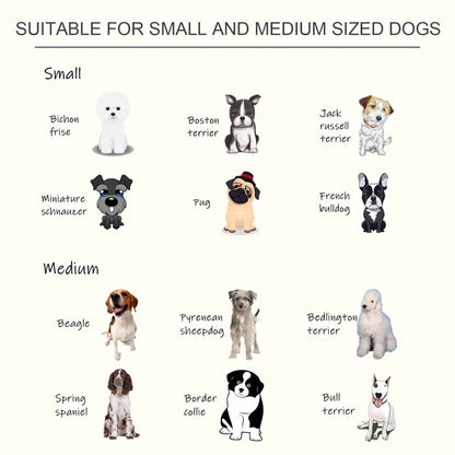 Stainless Steel Raised Dog Feeding Bowls with Stand for Small & Medium Dogs