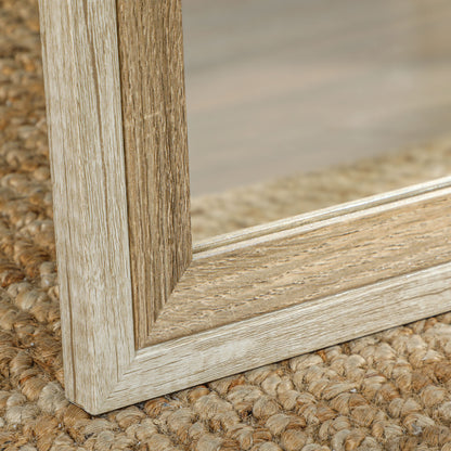 Full Length Mirror, Standing Leaning Wall, 163 x 53 cm, Oak