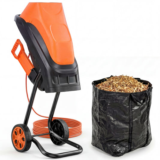 2500W Electric Wood Chipper with 45L Collection Bag