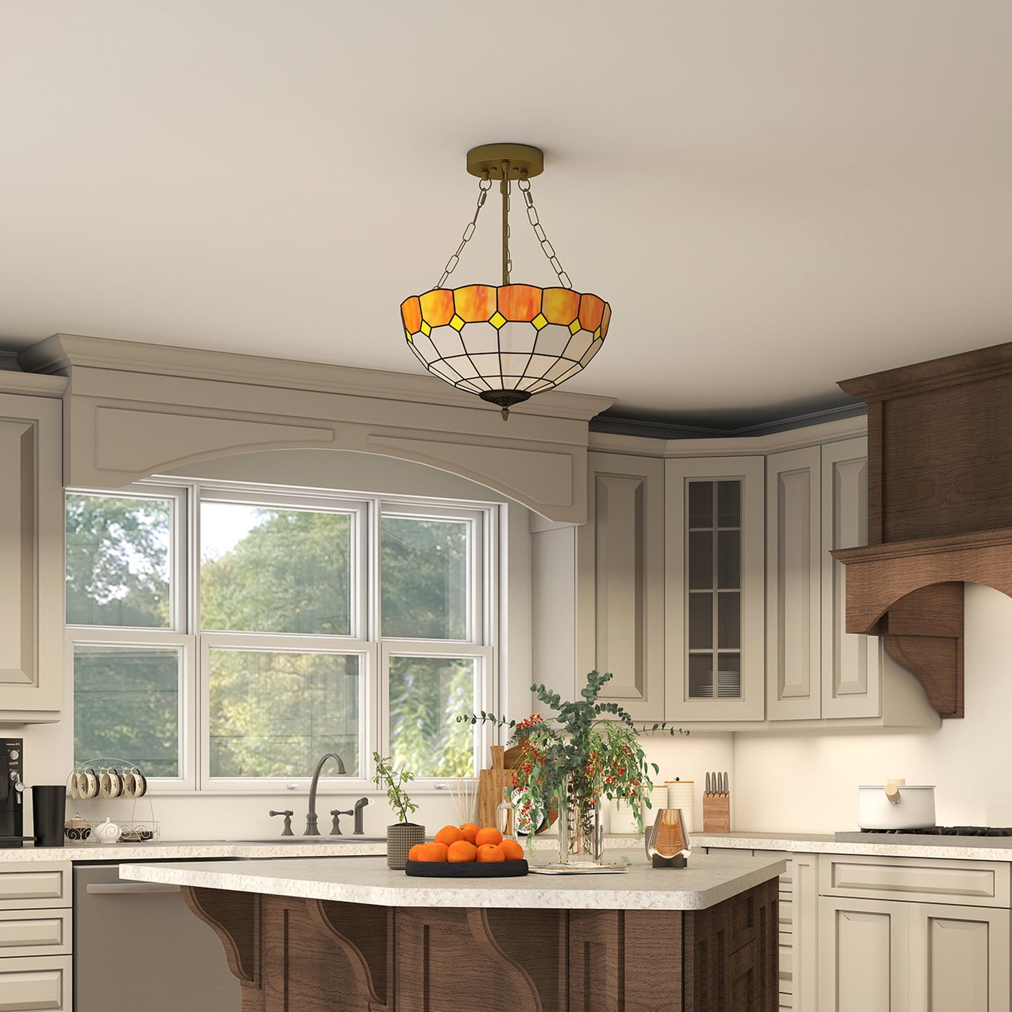 8L Hanging Kitchen Bin, Rubbish bin w/ Stay-Open Lid for Under Sink