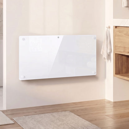 1500W Electric Space Heater Radiator Wifi Smart App, White