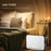 Portable Convector Heater with 24H Timer Adjustable Temperature White