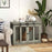 Dog Crate Furniture for Large Dogs, Double Dog Cage for Small Dogs