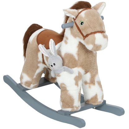 Baby Rocking Horse, Animal Rocker with Sound and Toy