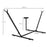 9.4ft Hammock Stand with Side Tray Stand, Steel Frame Hammock Net Stand, for String-style, Brazilian-style, Flat-style, Rope-style