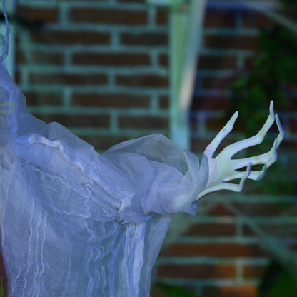 Hanging Witch Prop Life Size with Sound and Motion Activated