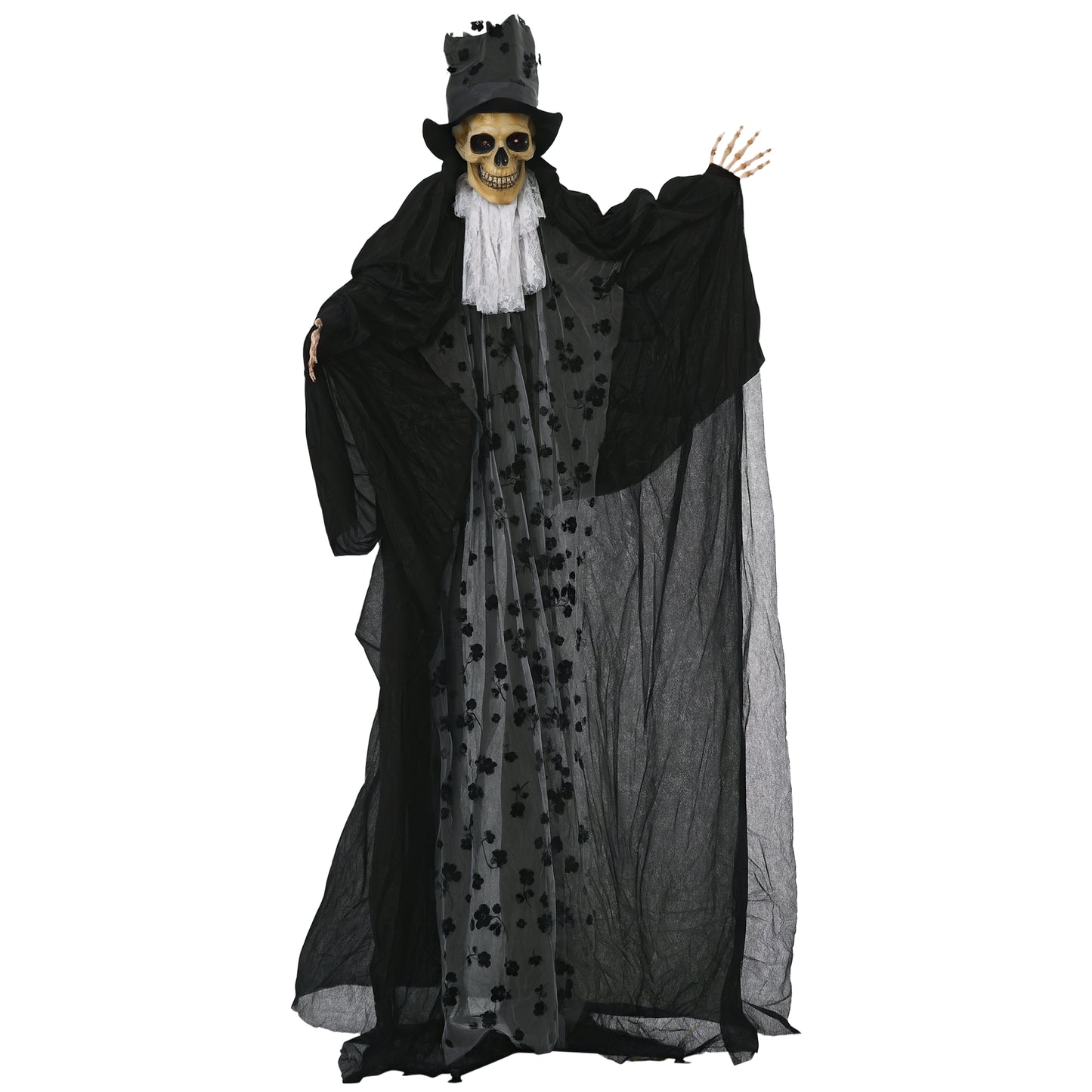 189cm Animated Prop Ghost Bridegroom, Indoor Halloween Decorations