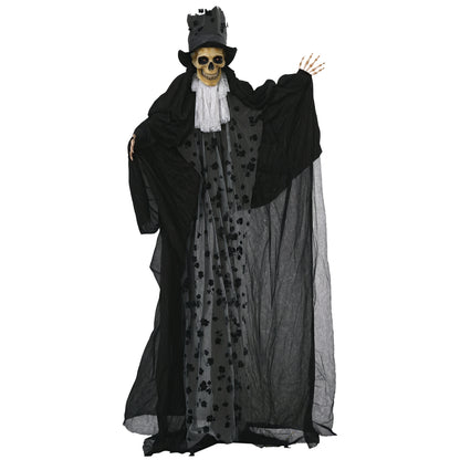 189cm Animated Prop Ghost Bridegroom, Indoor Halloween Decorations