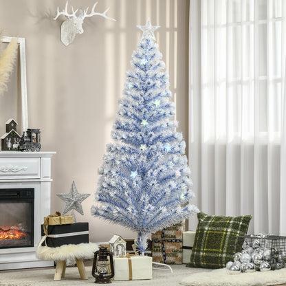 Artificial Fibre Optic Christmas Tree Seasonal Decoration w/ 26 LED
