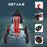 Pedal Go Kart Ride on Car Racing Style w/ Adjustable Seat Handbrake & Clutch in Red