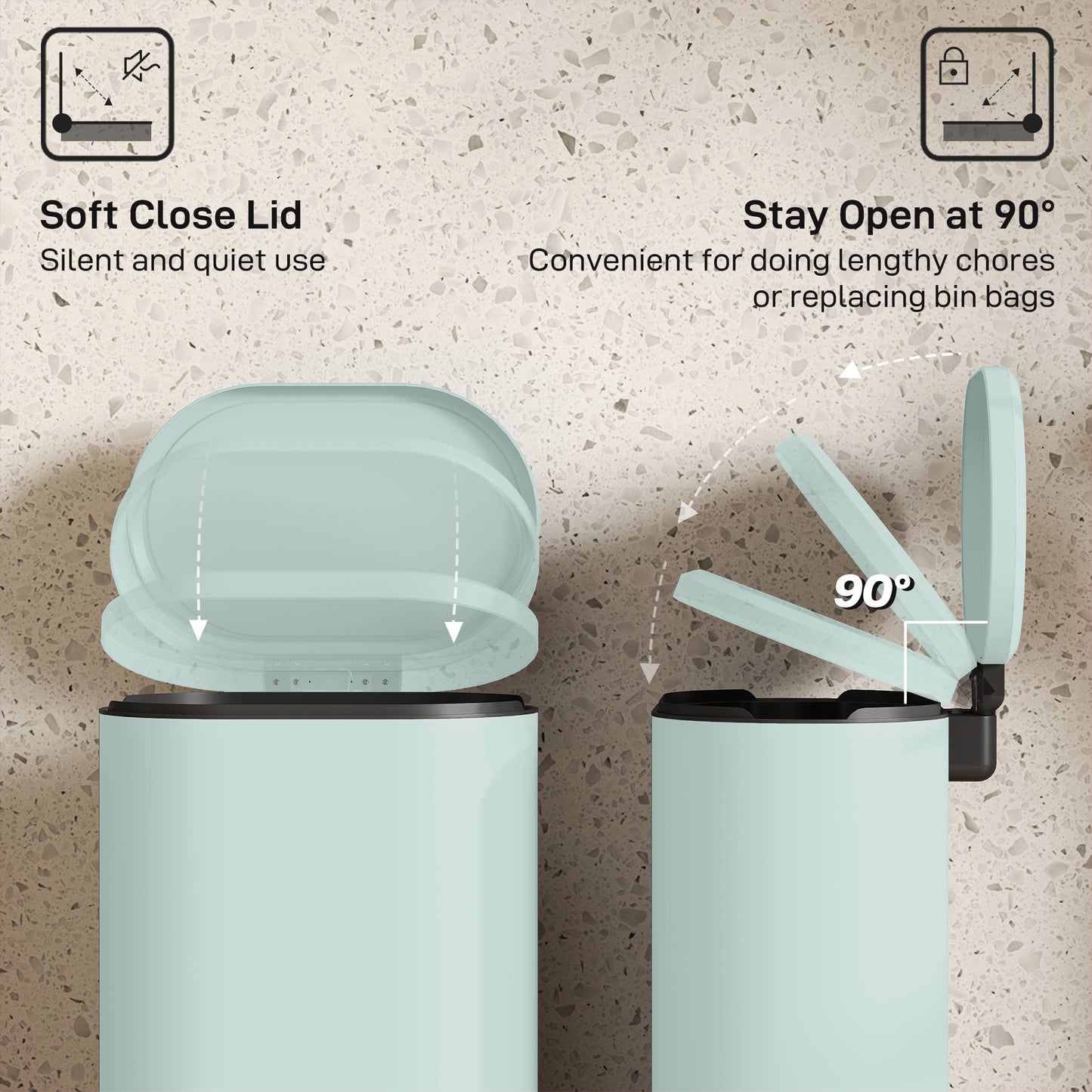 Electric Reclining Chair w/ Remote, Power Recliner for Elderly, Grey