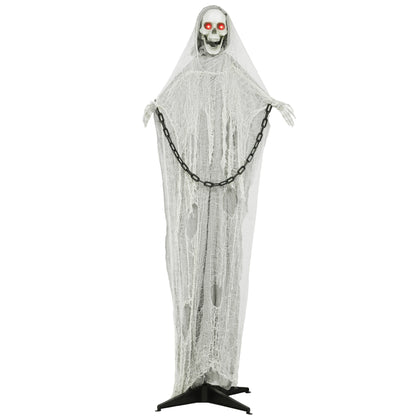 183 cm Life Size Scary Halloween Decorations, Battery Operated