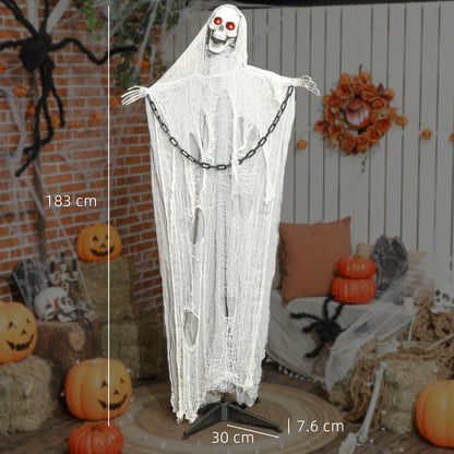 183 cm Life Size Scary Halloween Decorations, Battery Operated