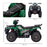 12V Electric Quad Bike for Kids w/ LED Headlights, Music - Green