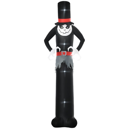10' Inflatable Halloween Ghost Outdoor Decoration Waterproof LED Light