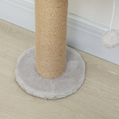 Wall Mounted Cat Shelves with 4 Climbing Platforms for Indoor, Light Grey