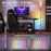 LED Floor Lamp, Corner Floor Lamp App & Remote Control Dark Grey