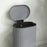 30L Pedal Bin, Metal Kitchen Bin with Soft-close Lid, Grey