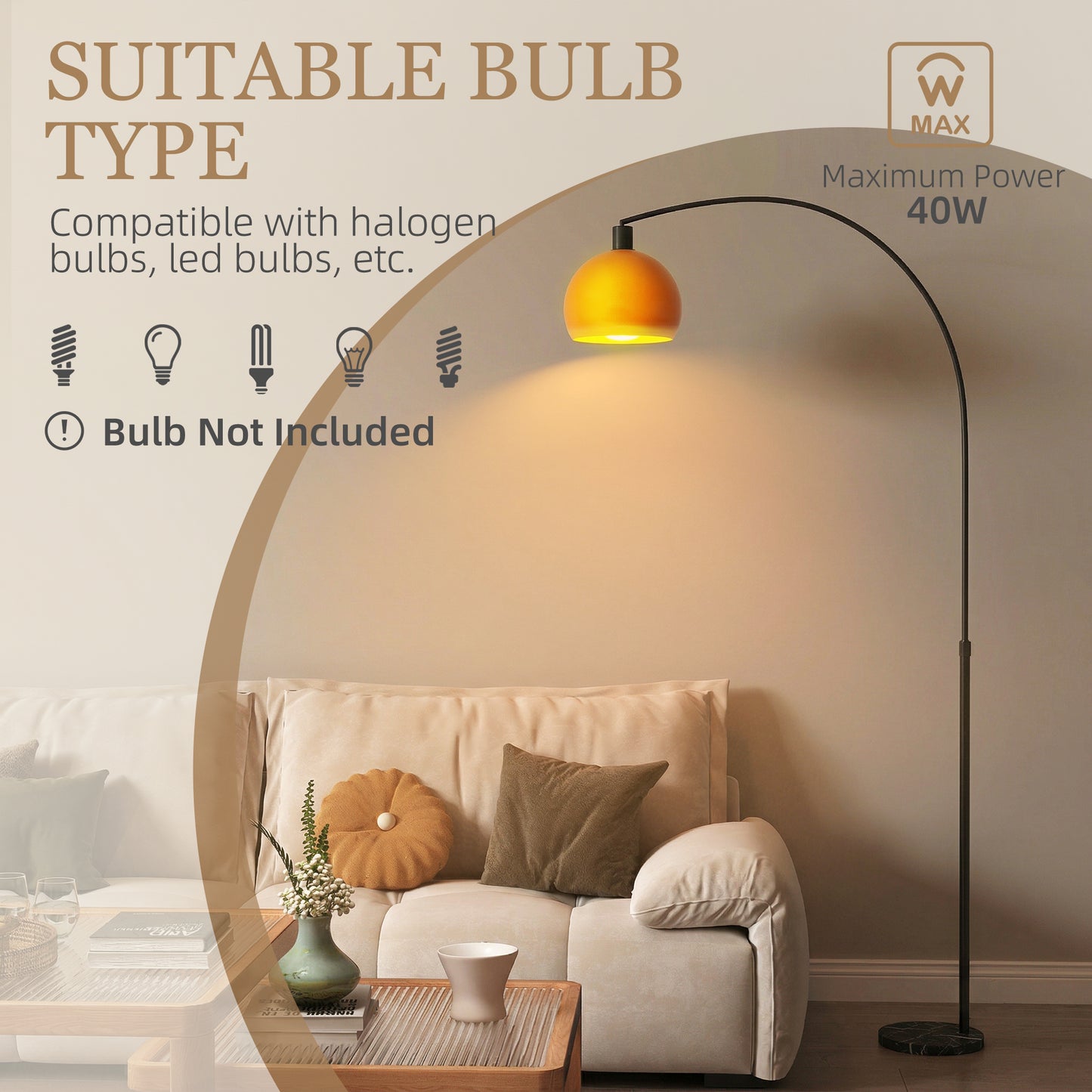 Floor Lamp for Living Room, Modern Standing Lamp with Shade & Foot Switch, Minimalist Tall Pole Lampshade for Bedroom, Office, Black