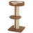 91cm Cat Tree Kitten Activity Center Play Tower Perches Sisal Scratching Post Lamb Cashmere Brown