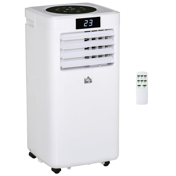 7000 BTU Air Conditioner Portable AC Unit for Cooling Dehumidifying Ventilating with Remote Controller, LED Display, Timer, for Bedroom, White